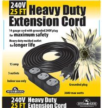 Extension Cord 240v 25ft