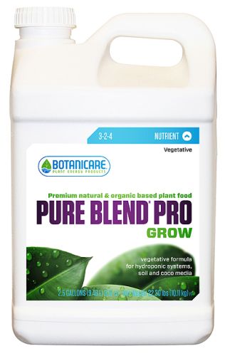 Botanicare Pure Blend Pro Grow, 2.5 Gallon