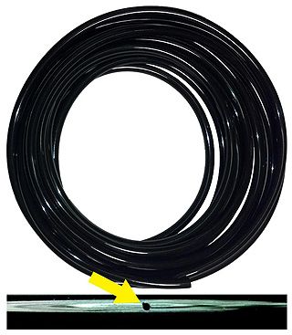 Active Air CO2 tubing, 20', drilled