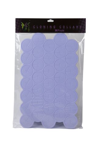 EZ-CLONE Soft Cloning Collars, Purple, 35/pk