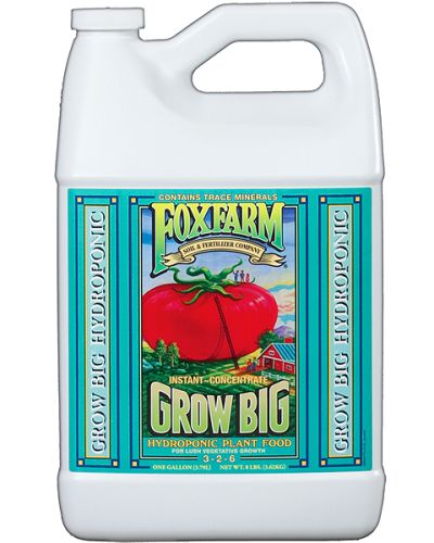 FoxFarm Grow Big Hydro Liquid Concentrate, Gallon
