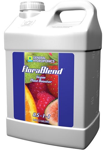 General Hydroponics FloraBlend Vegan Plant Booster, 2.5 Gallon