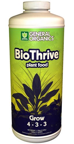 General Hydroponics BioThrive Grow, Quart