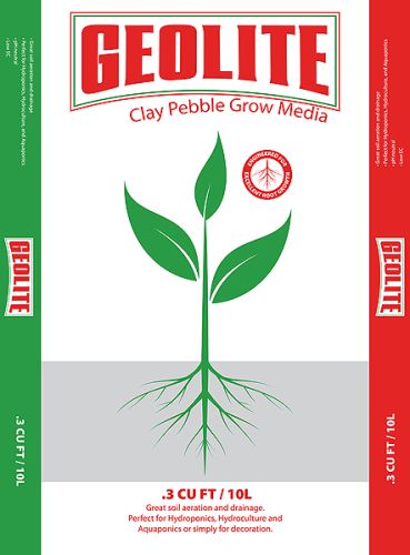 GEOLITE Clay Pebbles, 10 L