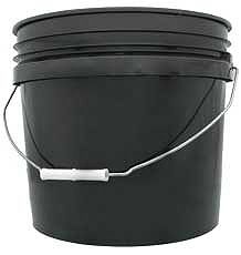Black Bucket, 3 Gallon