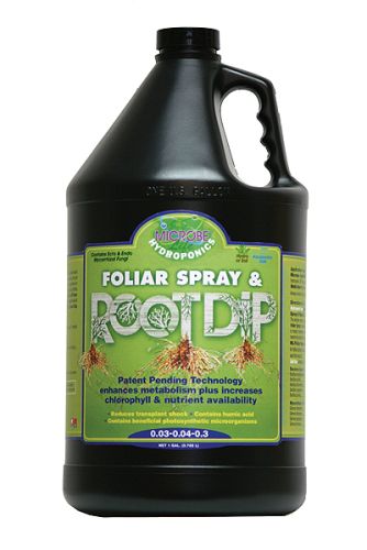 Microbe Life Hydroponics Foliar Spray & Root Dip, Quart