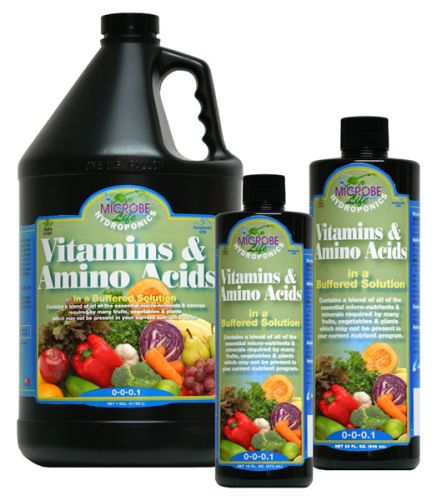 Microbe Life Hydroponics Vitamins & Amino Acids, Quart