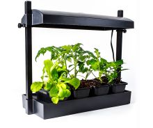 Sunblaster Micro LED Grow Light Garden, Black