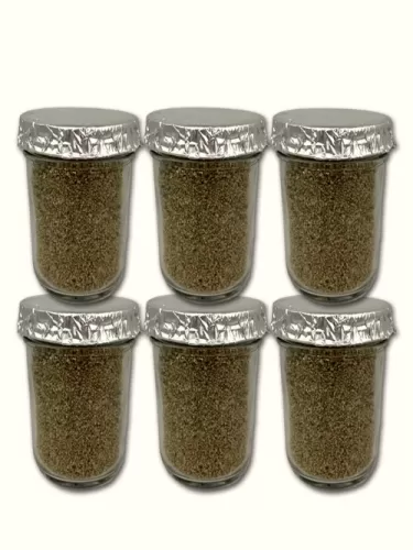 Ultimate ½ Pint Substrate Jars (6-Pack)