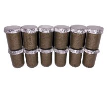 Ultimate ½ Pint Substrate Jars (12-Pack)