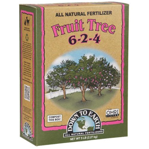 Down To Earth Fruit Tree Natural Fertilizer 6-2-4, 5 lb