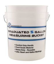 Measure Master Graduated Measuring Bucket 5 Gallon