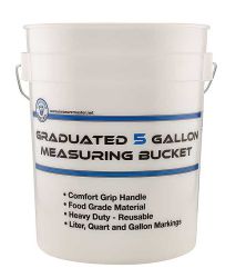 Measure Master Graduated Measuring Bucket 5 Gallon