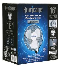 Hurricane Wall Mount Fan 16"