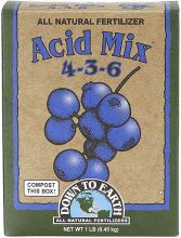 Down To Earth Acid Mix Natural Fertilizer 4-3-6, 5 lb