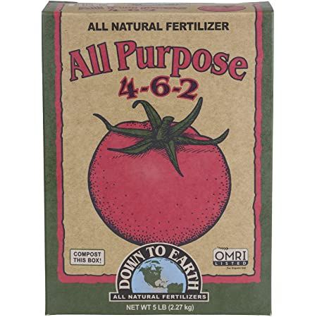 Down To Earth All Purpose Natural Fertilizer 4-6-2, 5 lb