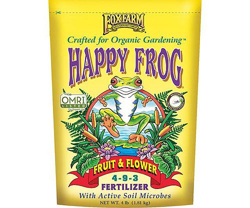 FoxFarm Happy Frog Fruit & Flower Fertilizer, 4 lb