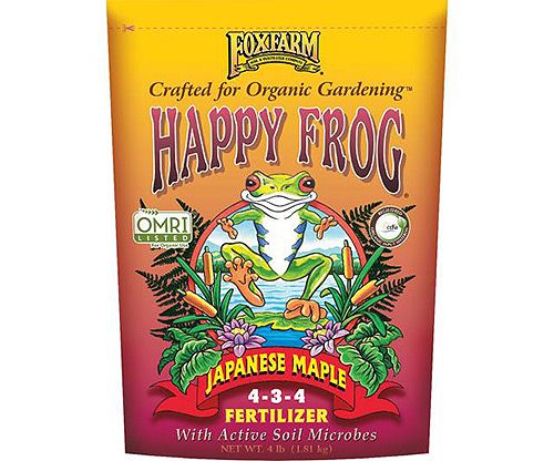 FoxFarm Happy Frog Japanese Maple Fertilizer, 4 lb