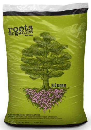 Roots Organics Big Worm Worm Castings, 1 cf