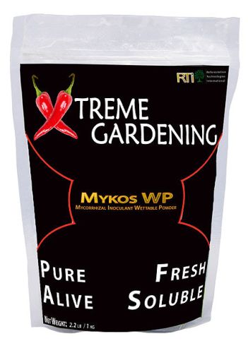 Xtreme Gardening Mykos Pure Mycorrhizal Inoculum, Wettable Powder, 2.2 lb