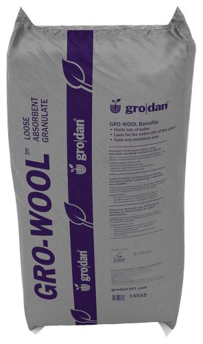 Grodan Gro-Wool Medium Water Absorbent Granulate Rockwool, 3.5 cf