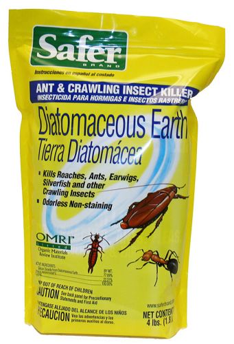 Safer Diatomaceous Earth Insect Killer, 4 lb