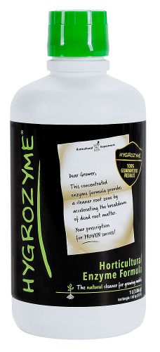Hygrozyme Horticultural Enzyme Formula, 1 L