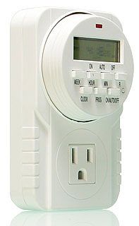 Autopilot 7-Day Grounded Digital Programmable Timer, 1725W, 15A, 1 Second On/Off, 8 On/Off Cycles